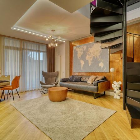 Penthouse Floreasca Bukares Bagian luar foto
