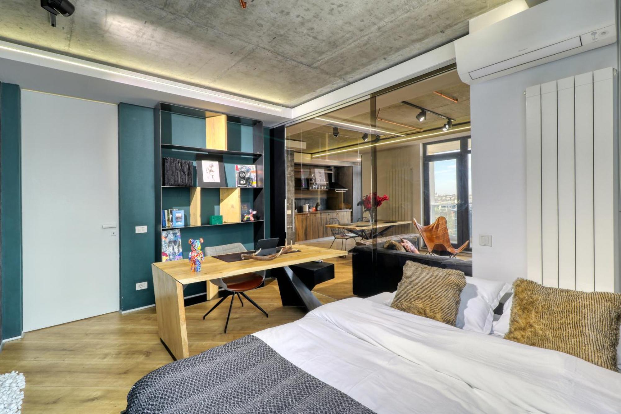 Penthouse Floreasca Bukares Bagian luar foto