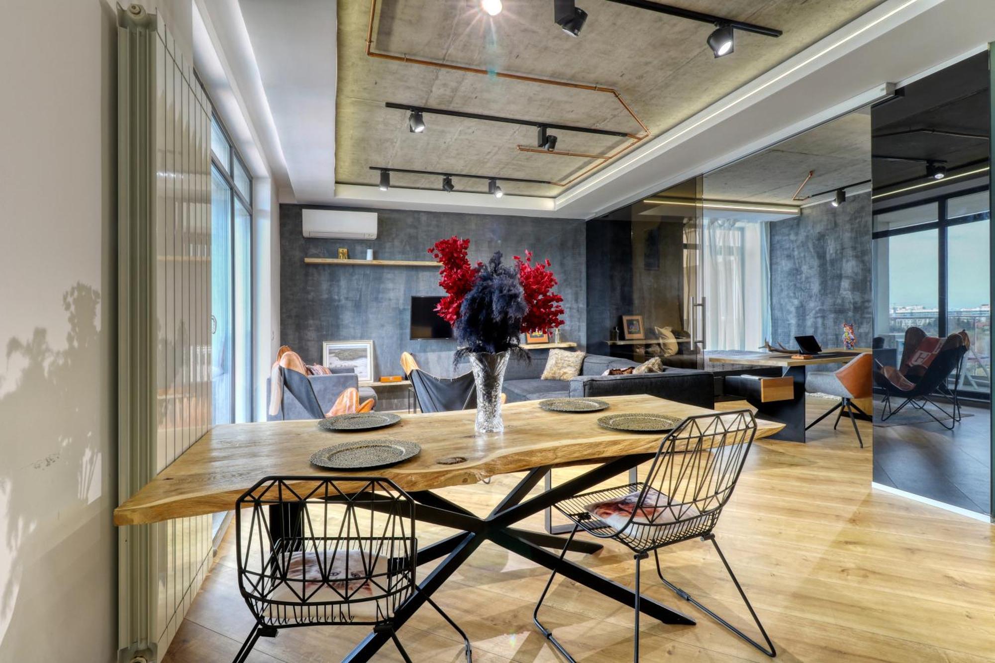 Penthouse Floreasca Bukares Bagian luar foto