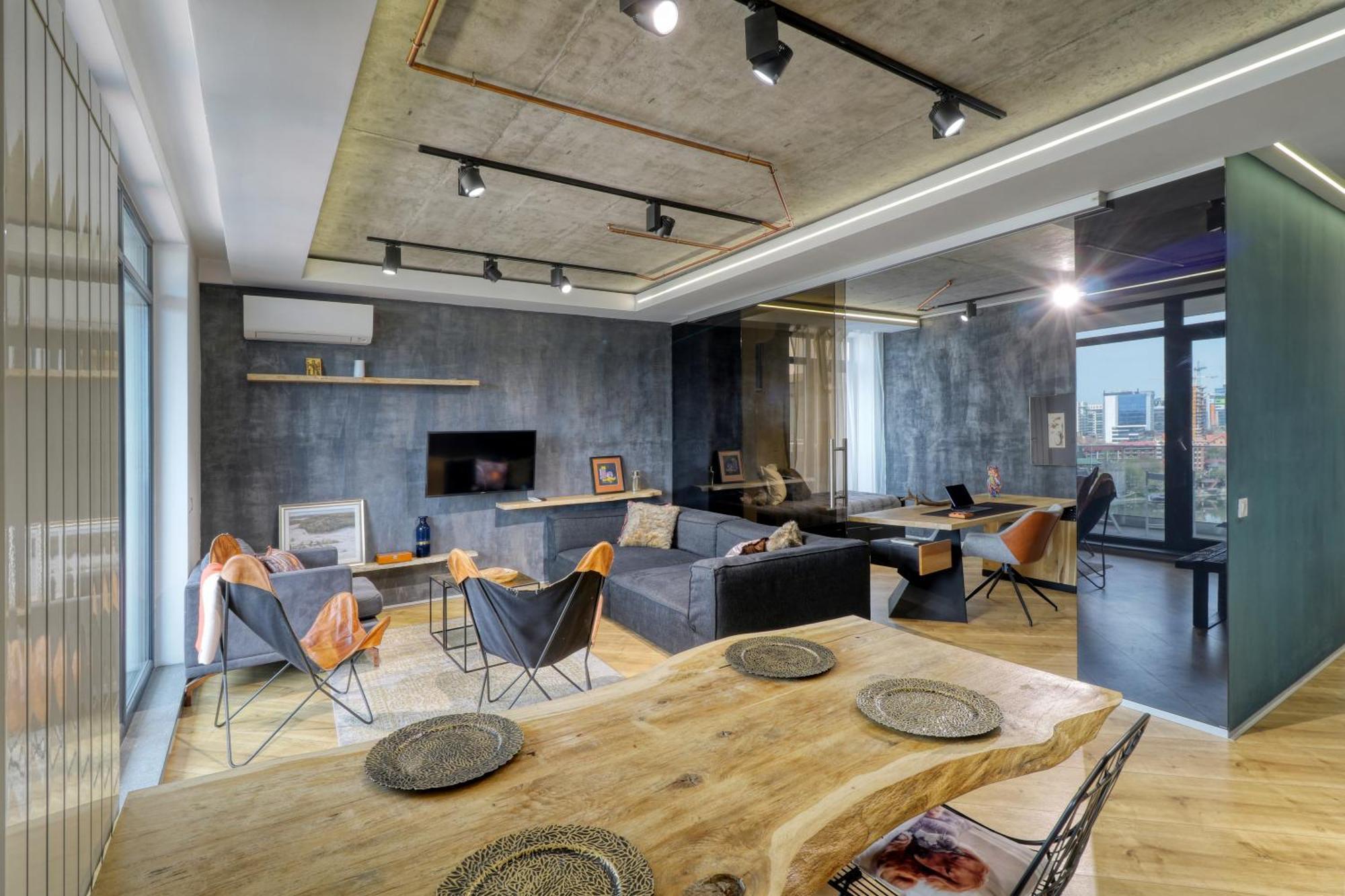 Penthouse Floreasca Bukares Bagian luar foto