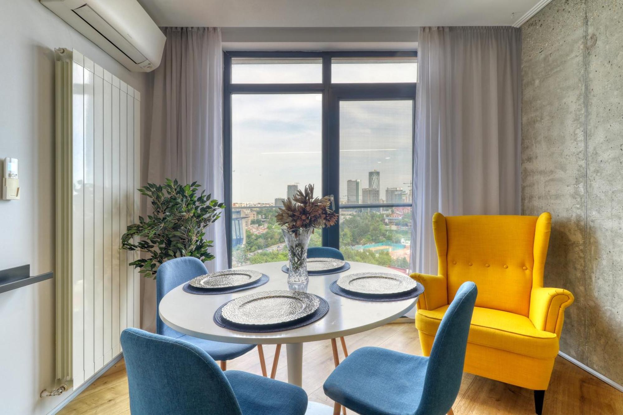 Penthouse Floreasca Bukares Bagian luar foto