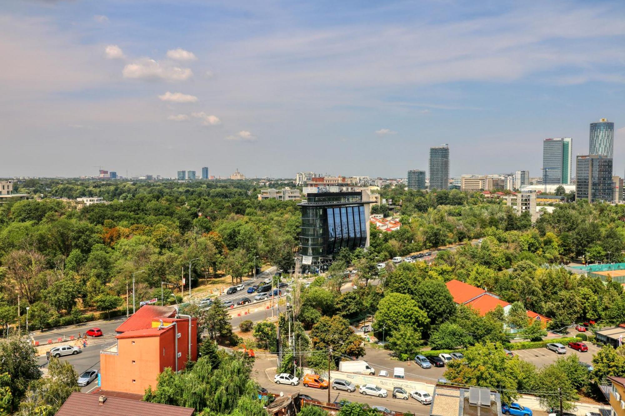 Penthouse Floreasca Bukares Bagian luar foto