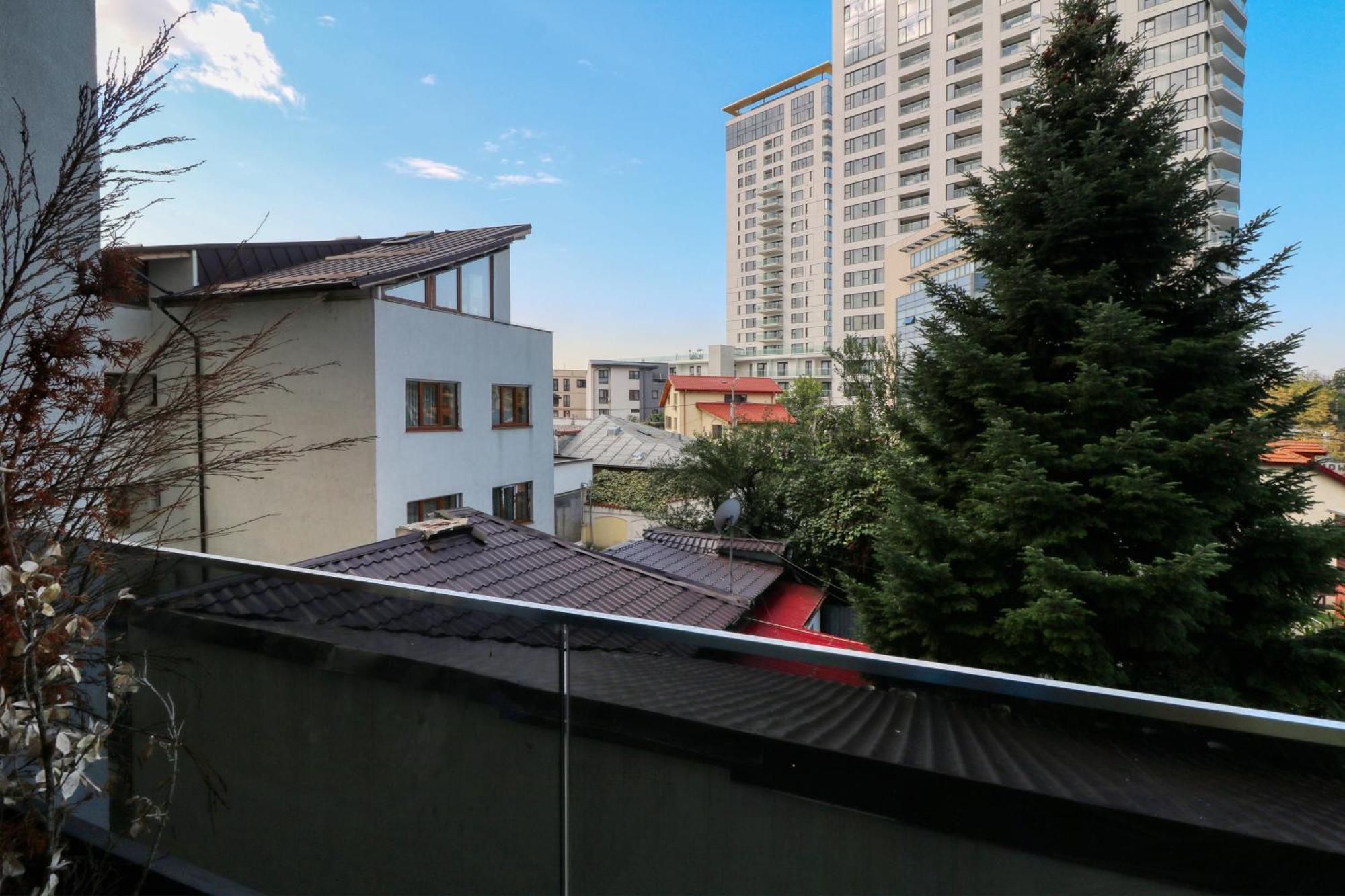 Penthouse Floreasca Bukares Bagian luar foto