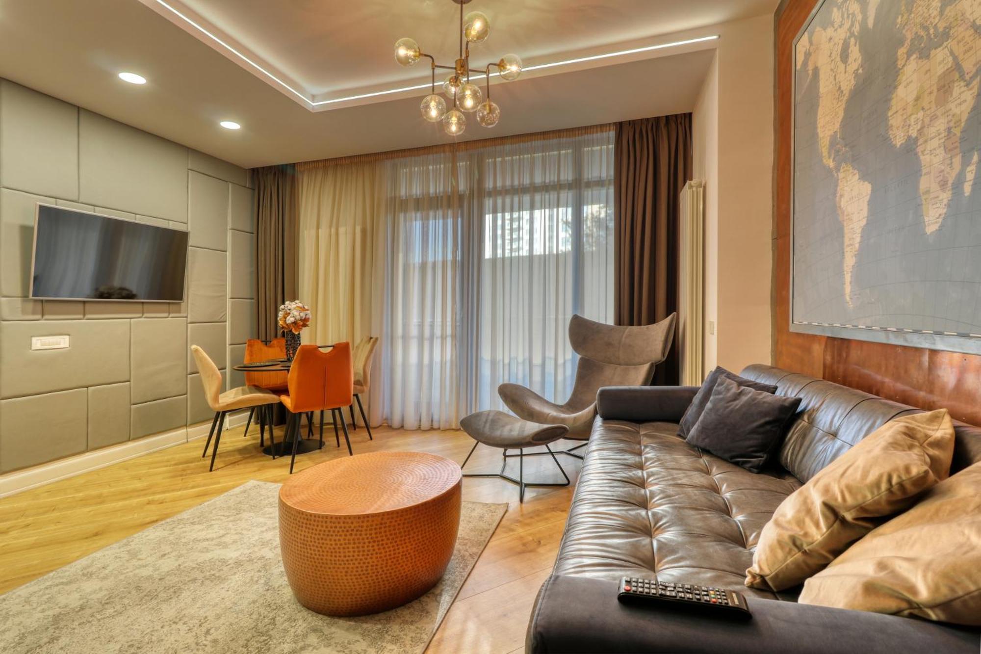 Penthouse Floreasca Bukares Bagian luar foto