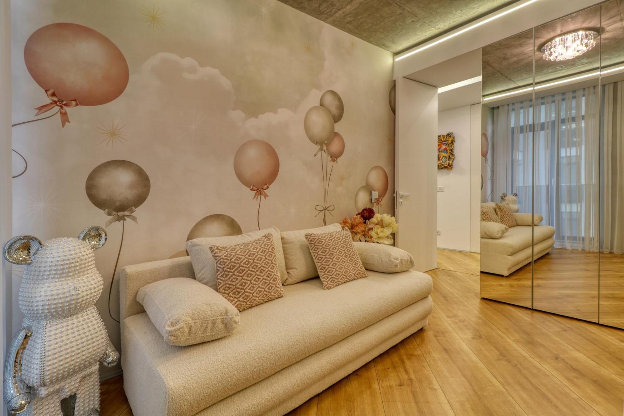 Penthouse Floreasca Bukares Bagian luar foto