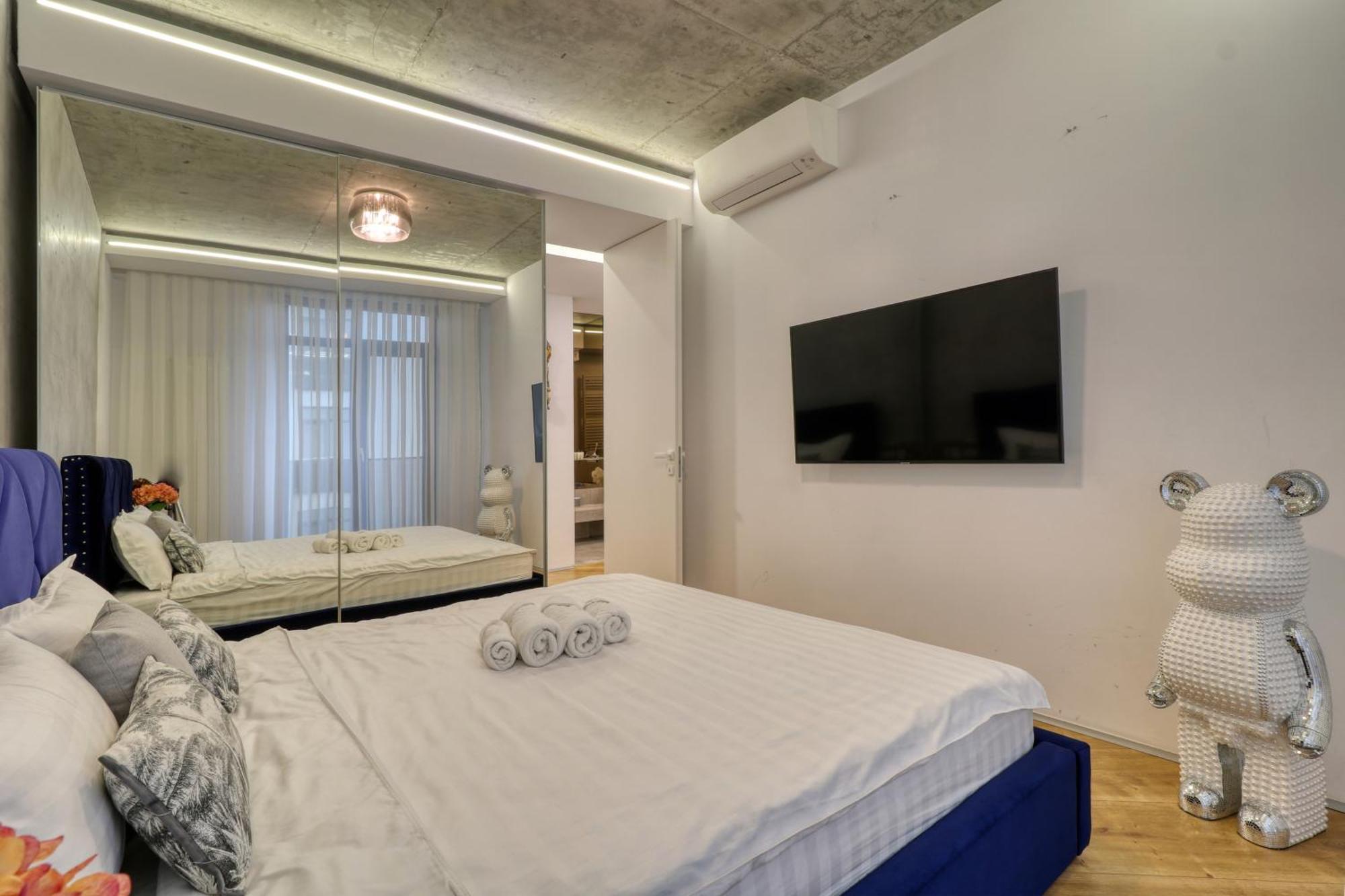 Penthouse Floreasca Bukares Bagian luar foto