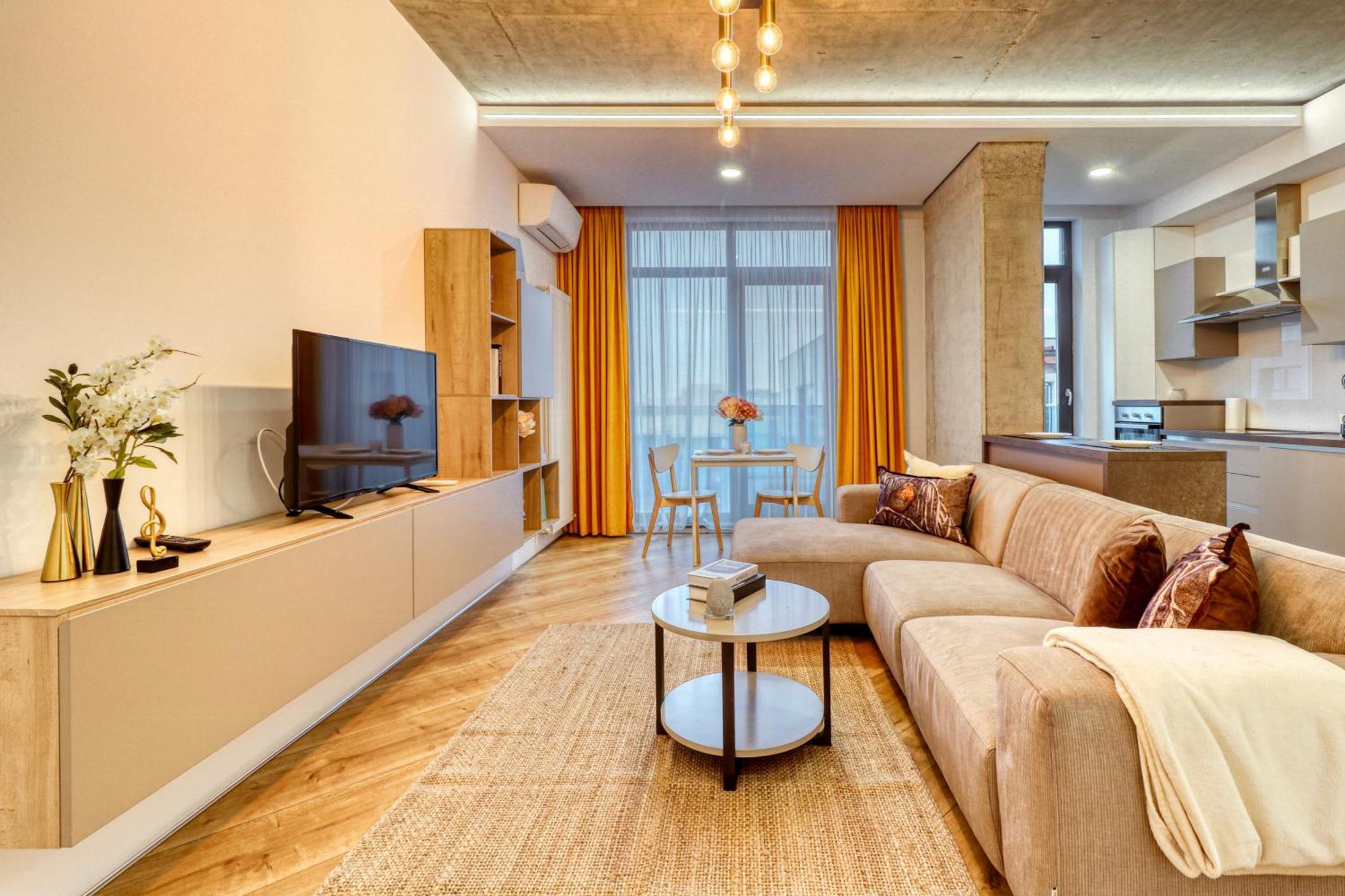 Penthouse Floreasca Bukares Bagian luar foto